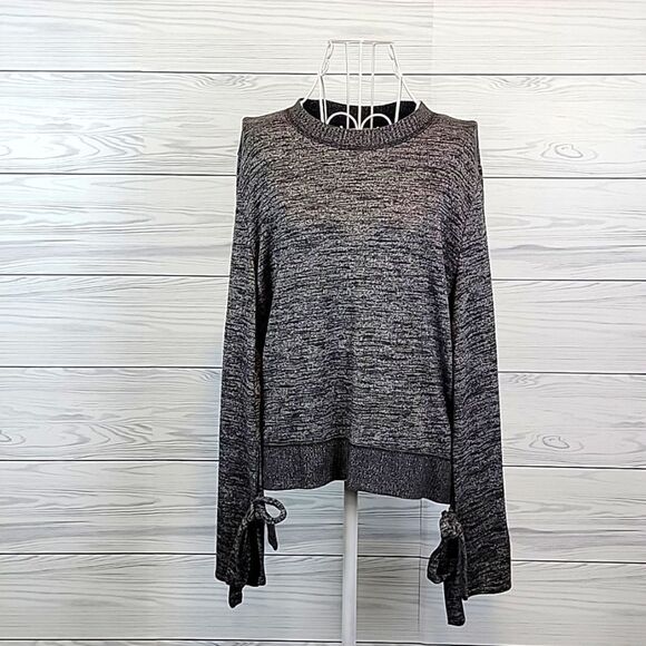 Abercrombie and Fitch crewneck sweater in marled grey Size S - Picture 1 of 10